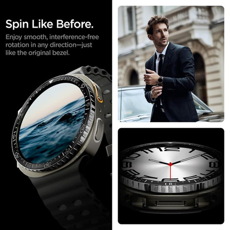 OBUDOWA SPIGEN DO SAMSUNG GALAXY WATCH 8 44 mm, Etui na Kopertę, Nakładka