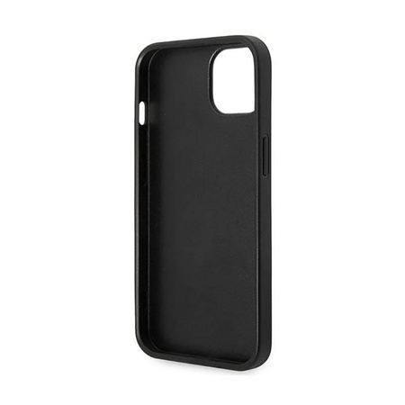 Karl Lagerfeld Glitter Plaque Logo - iPhone 14 Case (silver)