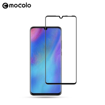Mocolo 3D 9H Full Glue - Celoplošné ochranné sklo pro Huawei P30 Lite (černé)