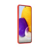 Crong Color Cover - Etui Samsung Galaxy A72 (czerwony)