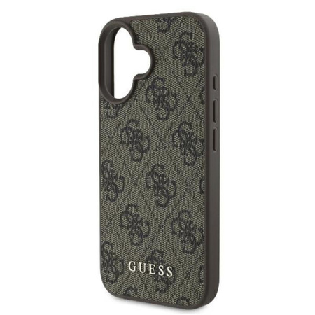 Guess 4G Classic - Coque pour iPhone 16 Plus (marron)