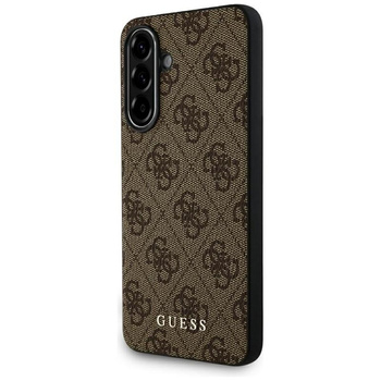 Guess 4G Metal Gold Logo - Etui pour Samsung Galaxy A56 5G (marron)