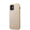 Guess Iridescent Love - Coque pour iPhone 12 mini (or)