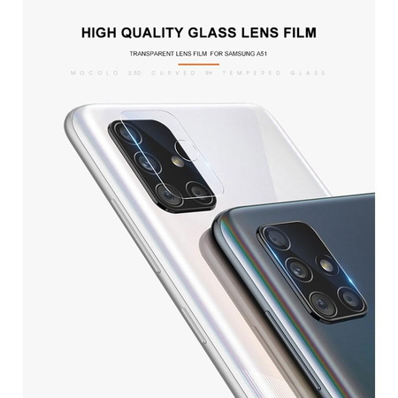 Mocolo Camera Lens - Verre de protection pour l'objectif de l'appareil photo du Samsung Galaxy A71