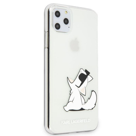 Karl Lagerfeld Choupette Fun Sunglasses - pouzdro pro iPhone 11 Pro Max (průhledné)