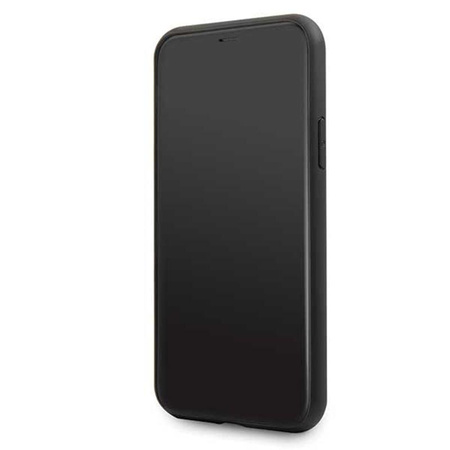 Karl Lagerfeld Embossed Case Karl & Choupette - iPhone 11 Hülle (Schwarz)