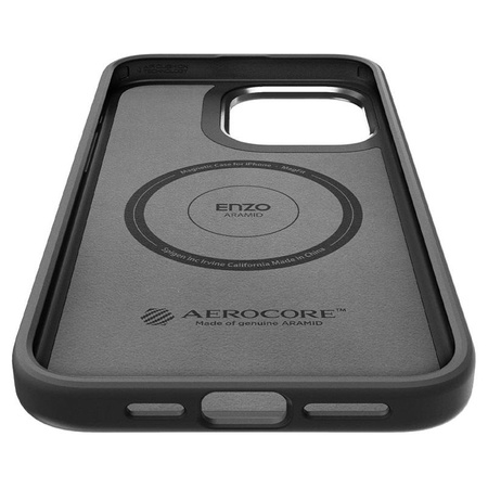 Spigen Enzo Aramid MagSafe - iPhone 15 Pro Max Case (Black)