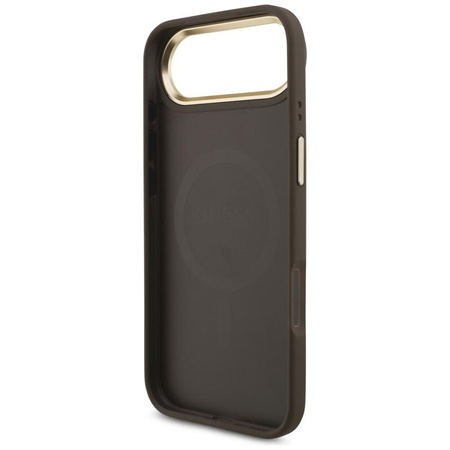 ETUI DO IPHONE AIR do MAGSAFE GUESS BRĄZOWE ORYGINALNE ELEGANCKIE MODNE