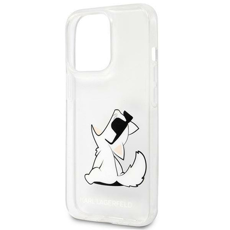 Karl Lagerfeld Choupette Fun Sunglasses - Etui iPhone 14 Pro Max (Transparent)