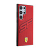 Ferrari Big SF Perforated - Étui Samsung Galaxy S24 Ultra (rouge)