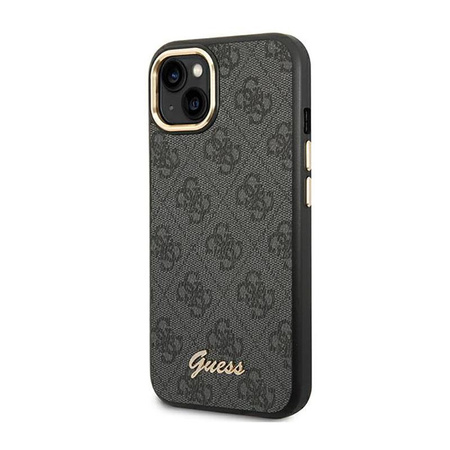 Guess 4G Metal Camera Outline Case - pouzdro pro iPhone 14 (černé)