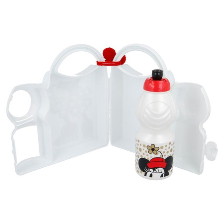 Minnie Mouse - 400 ml lunchbox and bidon set