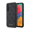 Guess 4G fém arany logó - Samsung Galaxy S23 FE tok (szürke)