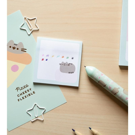 Pusheen - Długopis automatyczny 10-kolorowy z figurką 3D z kolekcji Foodie