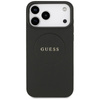 Guess Grained Ring MagSafe - iPhone 17 Pro Max Case (black)