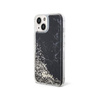 Guess Liquid Glitter Marble - Coque iPhone 14 (Noir)