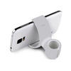 PURO White 360-degree Universal Holder - Uniwersalny uchwyt samochodowy / rowerowy (Biały)