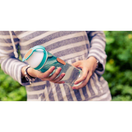 Quokka Mineral - Water bottle with magnetic closure 670 ml (Claret)