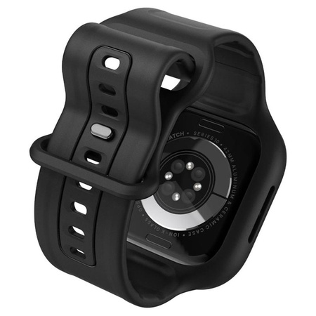 Spigen Vault Pro - Pánt tokkal Apple Watch 10 46 mm-es órához (matt fekete)
