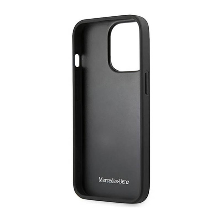 Mercedes Leather Urban Line - Etui iPhone 14 Pro (czarny)