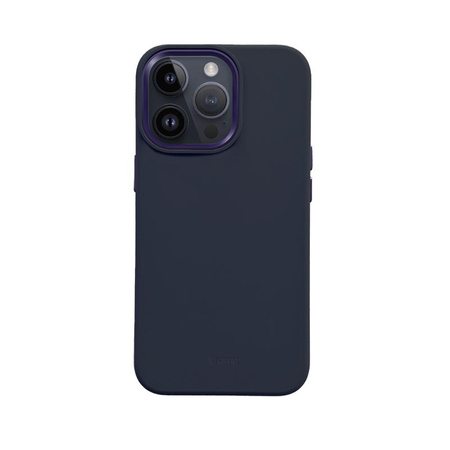 Crong Color Cover LUX Magnetic - iPhone 15 Pro MagSafe Case (bleu marine)