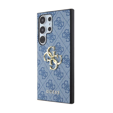 Guess 4G Big Metal Logo - Samsung Galaxy S24 Ultra Case (blue)