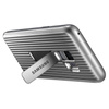 Ochranný kryt Samsung se stojánkem - pouzdro Samsung Galaxy S9 se stojánkem (stříbrné)
