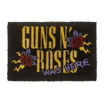 WYCIERACZKA POD DRZWI WEWNĘTRZNA GUNS N' ROSES 40x60 KOKOSOWA DO BUTÓW