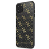 Guess Double Layer Glitter Case Peony G - Coque pour iPhone 11 Pro Max (Noir)