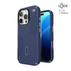 Speck Presidio2 Grip ClickLock & MagSafe - iPhone 16 Pro Case (Coastal Blue / Dust Grey / White)