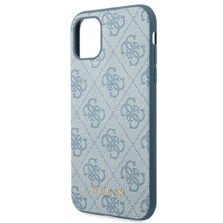 Guess 4G Metal Gold Logo - iPhone 11 Case (blue)