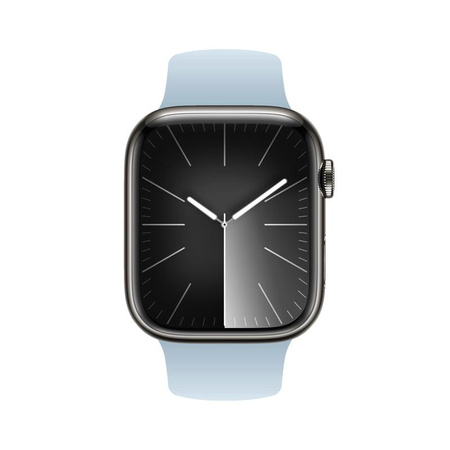 Crong Liquid - Pánt Apple Watch 42/44/45/49 mm-es órához (kék)