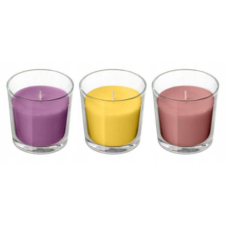 Arti Casa - Set of scented candles in glass (Set of 2)