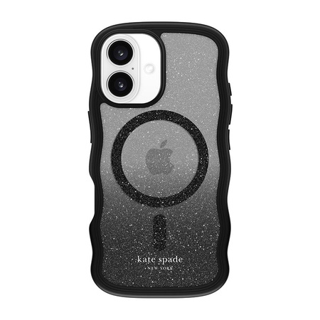 Kate Spade New York Wavy MagSafe - Hülle für iPhone 16 (Nightfall)
