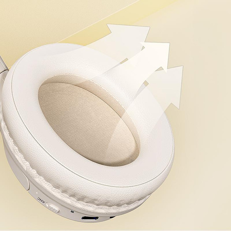 WEKOME M11 Enjoyer Series - Kabellose Over-Ear Bluetooth V5.3 ANC Kopfhörer (Weiß)