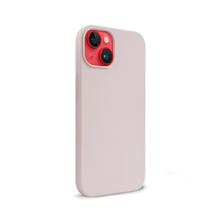 Crong Color Cover - pouzdro pro iPhone 14 / iPhone 13 (pískově růžové)