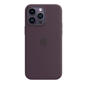 Apple Silicone Case - Silicone Case with MagSafe for iPhone 14 Pro Max (berry)