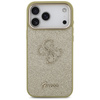 Guess Fixed Glitter Big 4G Metal Frame - Case iPhone 17 Pro Max (gold)