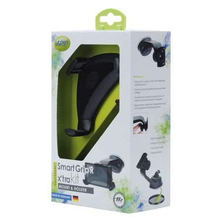 iGrip Universal Smart Grip'R x'tra Kit - Uniwersalny uchwyt samochodowy do smartfonów o szer. 56 - 81 mm / wys. 114 - 138 mm