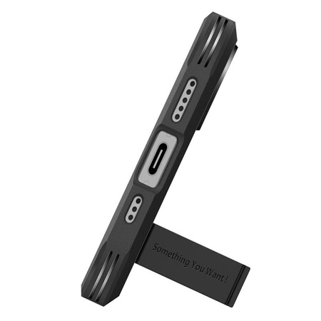 ETUI DO IPHONE 17 do MAGSAFE SPIGEN TOUGH ARMOR ORYGINALNE CZARNE CASE