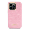 Guess Croco Collection - iPhone 14 Pro Max Case (pink)