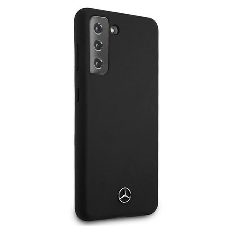 Mercedes Silicone Line - Tasche Samsung Galaxy S21+ (Schwarz)