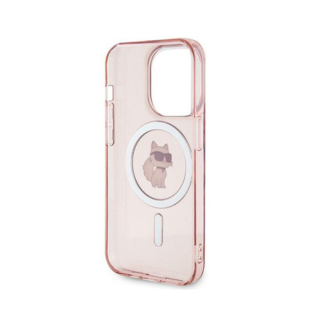 Karl Lagerfeld IML Choupette MagSafe - Case for iPhone 14 Pro Max (Pink)