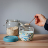 Quokka Bubble Food Jar - Récipient alimentaire / lunchbox 770 ml (Watercolor Leaves)