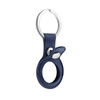 Puro SKY Case - Apple AirTag keychain in eco leather (navy blue)