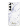 Guess Marble Collection - Etui Samsung Galaxy S23+ (blanc)