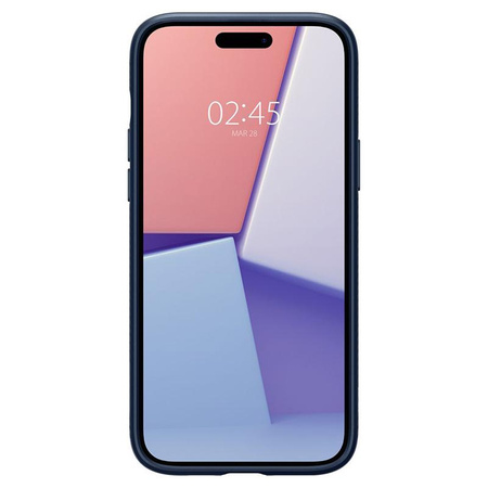 Spigen Liquid Air - pouzdro pro iPhone 15 (námořnická modrá)