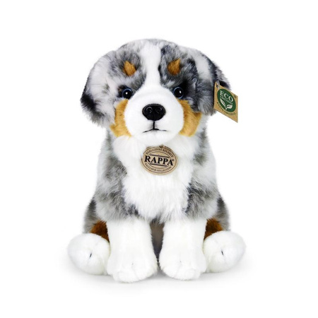 MASKOTKA PLUSZOWA PIES OWCZAREK AUSTRALIJSKI REALISTYCZNY 30cm RAPPA ECO