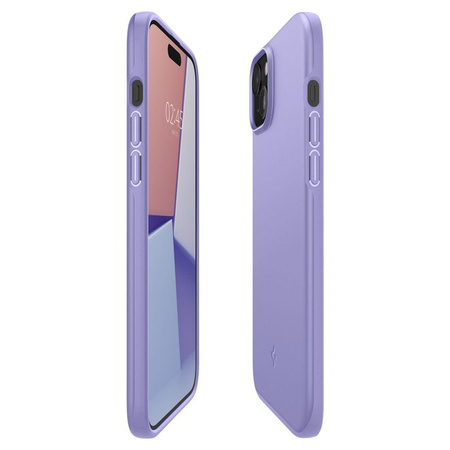 Spigen Thin Fit - Case for iPhone 15 (Purple)