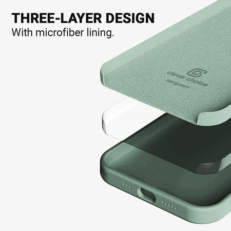 Crong Color Cover - Etui iPhone 13 (miętowy)
